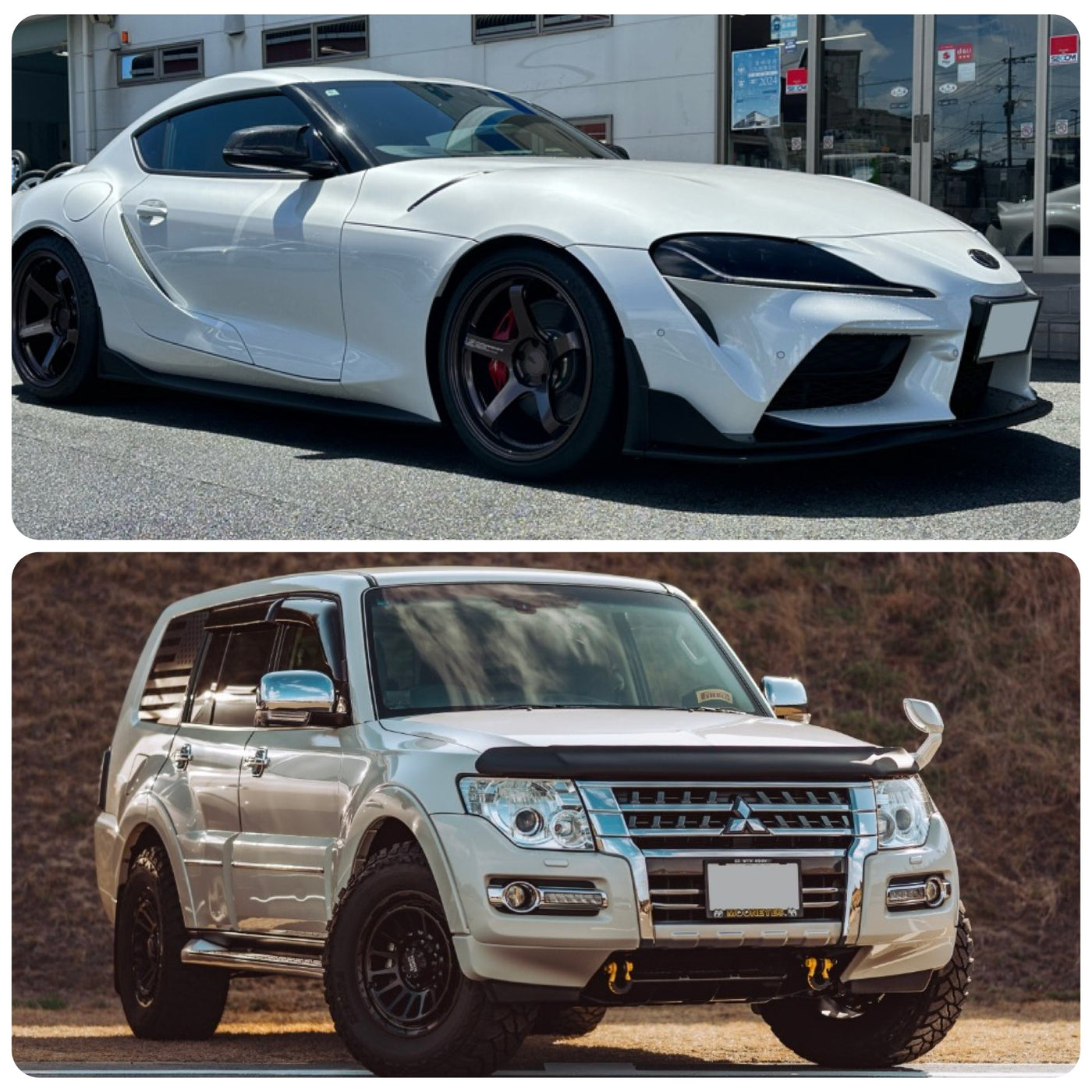 スープラRZおもしろ取付インプレとパジェロレビュー❗️