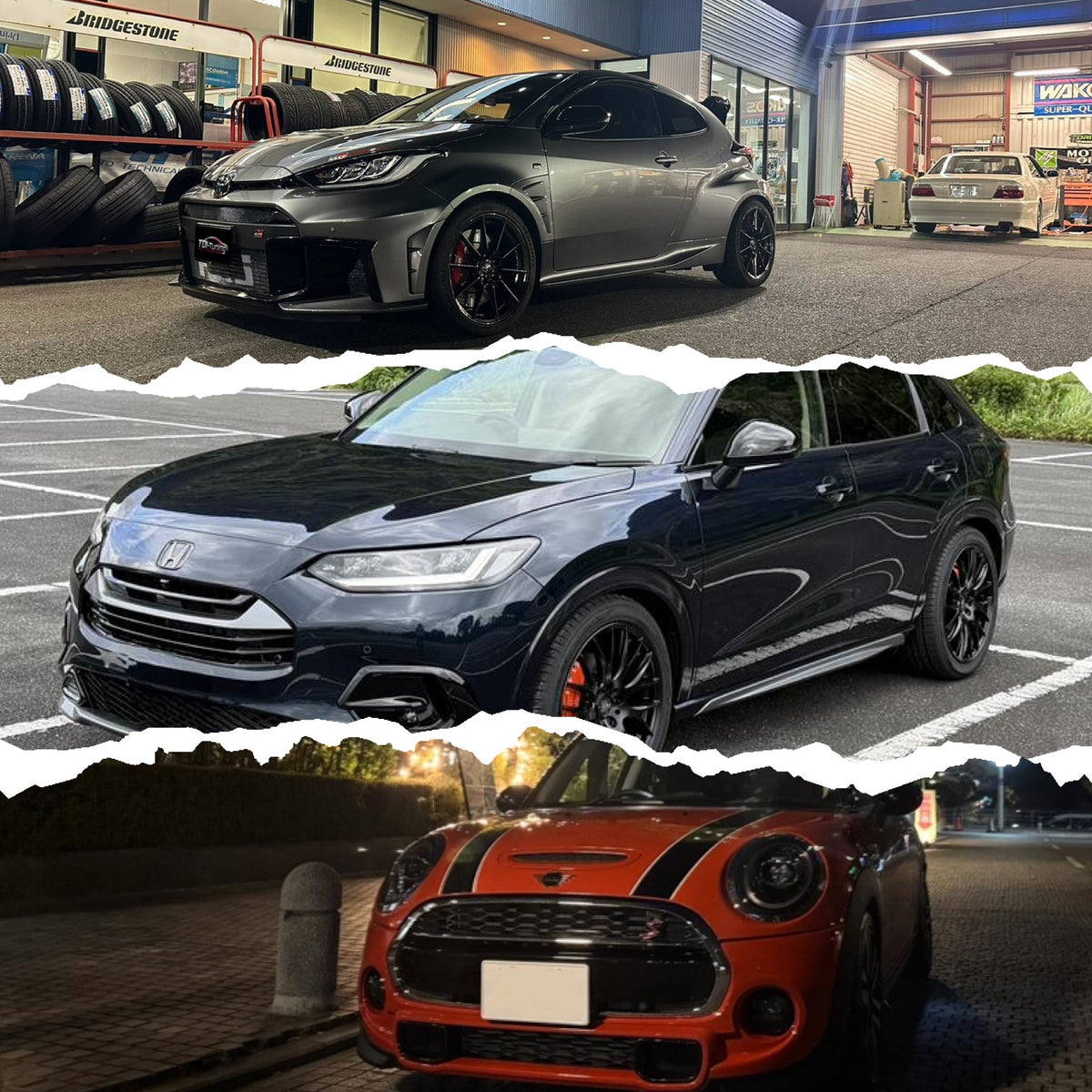 MINI Cooper S・ホンダ ZR-Vレビュー、GRヤリス取付のご紹介❗️